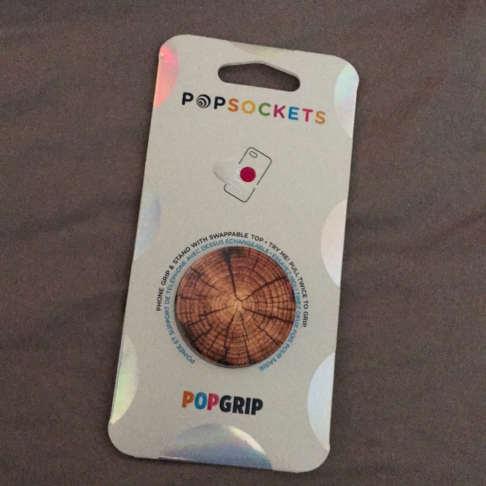Popsocket- wood stump